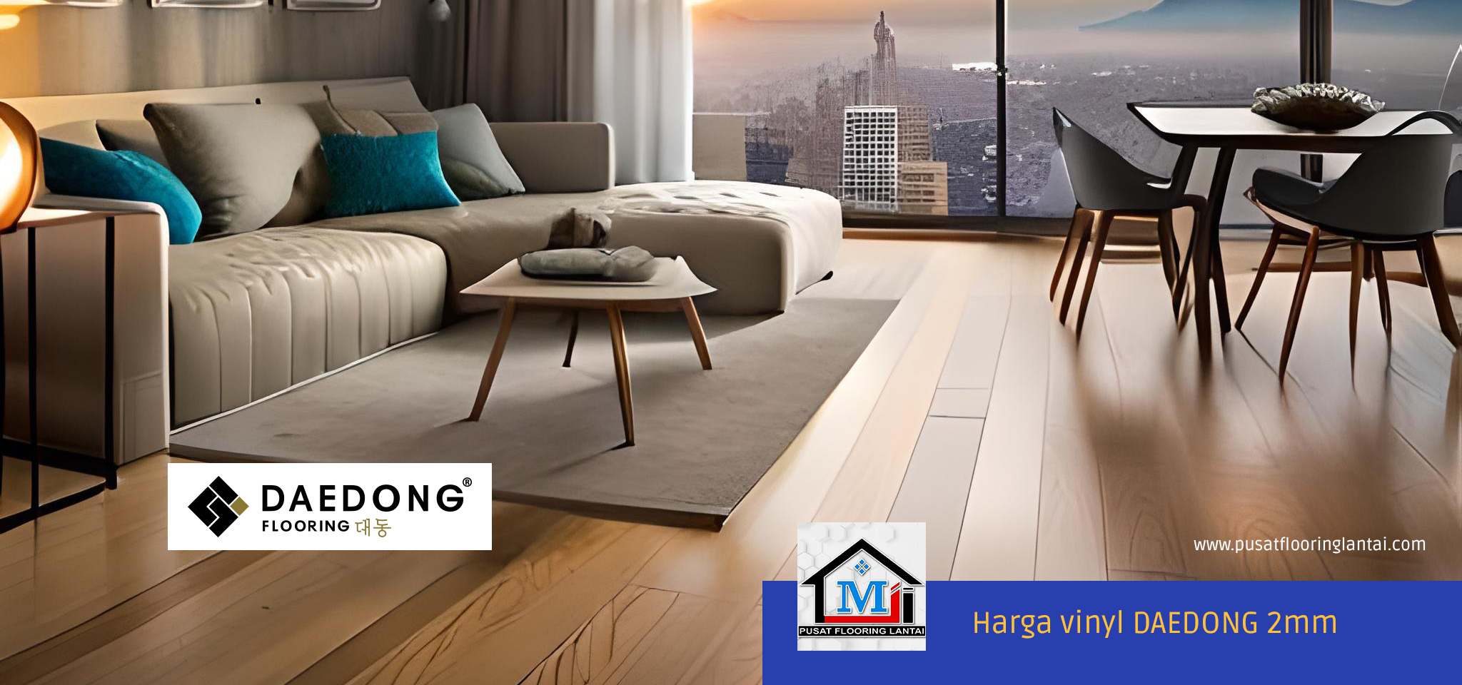 Harga Vinyl Daedong 2mm Solusi Lantai Praktis dan Terjangkau Pusat