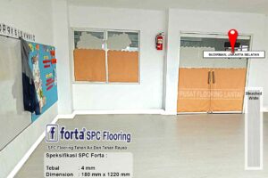 Project Pasang Lantai Kayu SPC Forta Sudirman Park