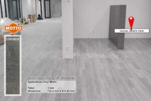 Project Pasang Vinyl Motto PT. Trias Mitra Cakung