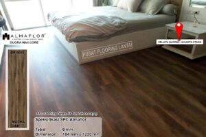 Project edit pasang SPC Almaflor Apartmen the royal