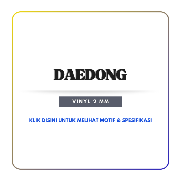 Vinyl Daedong 2mm